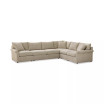 Wrenley 137" 5-Pc. Fabric L-Shape Modular Sleeper Sectional Sofa