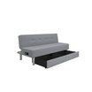 Serta Belize Convertible Futon with Power and USB Ports