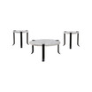 Burford Round Coffee Table Set, 3 Piece