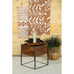 Square Accent Table with Removable Top Tray