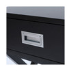 X-Leg Accent End Table With Storage