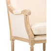 Ashtin Linen Traditional French Loveseat