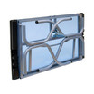 Folding Craft Station Silver / Blue Glass