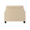 Eliza Roll Arm Day Bed with Bolster Pillows