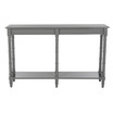 Noam Modern Coastal Bamboo Console Table