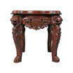 Lord Raffles Grand Hall Lion Leg Side Table