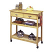 Natural Designer Utility Cart