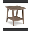 Milani 22" Solid Mango Square End Table