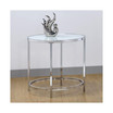 Rayne 24" Round Faux Marble End Table