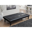 Eastchester Contemporary Faux Leather Sofa Bed