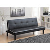 Eastchester Contemporary Faux Leather Sofa Bed