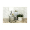 3 Piece Marble Top Nesting Table