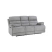 White Label Cruz 84" Double Reclining Sofa