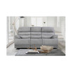 White Label Cruz Power 84" Double Reclining Sofa with Power Headrests and USB Port