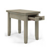 Artisan Solid Wood Narrow Side Table