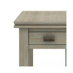 Artisan Solid Wood Narrow Side Table