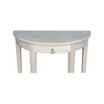 Half Round Table