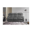 White Label Bailey 87" Power Double Reclining Sofa with Drop-Down Cup Holders, Receptacles and USB Port