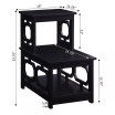 Omega 2 Step Chairside End Table