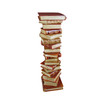 Power of Books Sculptural Pedestal Column