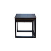 Arcadia Acacia Wood 24" Square Nesting End Tables