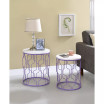 Siarra Round 2-Piece Nesting Table Set