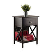 Xylia Accent Table in Coffee Finish