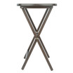 Lucca 5-Piece Wood Snack Table Set
