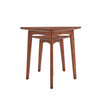 Monterey 24" Mid-Century Triangular Nesting End Tables, Set of 2