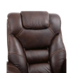 Faringdon Leather Euro Chair & Ottoman
