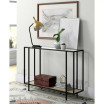 Vireo Accent Table with Shelf, 42" x 12"