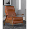 Solaris Wood Arm Push Back Recliner
