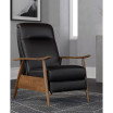 Solaris Wood Arm Push Back Recliner
