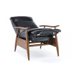 Solaris Wood Arm Push Back Recliner