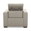 Nevio 39" Leather Power Recliner with Rachet Headrest