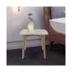 Gavia Square Marble Side Table
