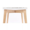 Gavia Square Marble Side Table
