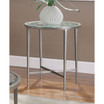 Porcelain Steel Frame End Table