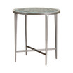 Porcelain Steel Frame End Table