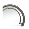 Modern Camber Collection Nesting Tables - Peter/Clear Glass