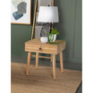 24" Mango Square 1-Drawer End Table
