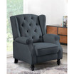 Sherry Fabric Pushback Recliner