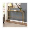 Christopher Glass Top Console Table
