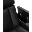 Zackary Leather Theater Power Recliner with Power Headrest