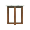 Meyers Marble Square End Table
