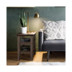 Acadian Solid Wood Narrow Side Table