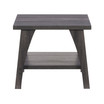 Hollywood Side Table with Lower Shelf