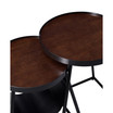 Vallara Round 2-Piece Nesting Table Set