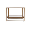 Horn Glass-top Cocktail Table