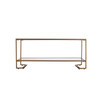 Horn Glass-top Cocktail Table